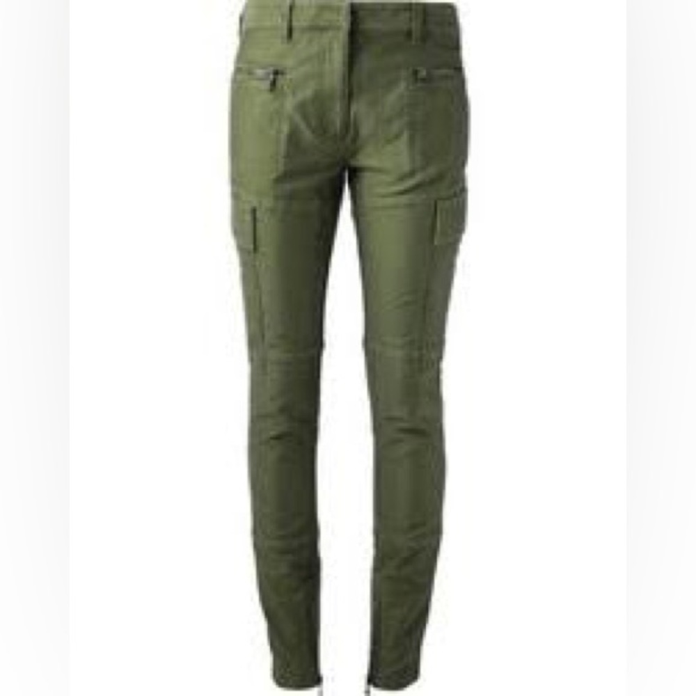 Phillip Lim green cargos size 0
